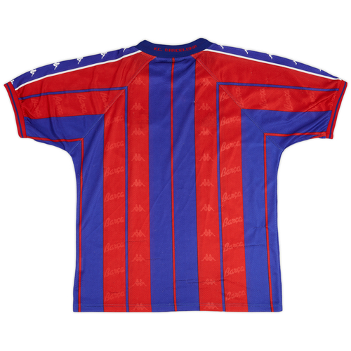 1997 98 Barcelona Home Shirt 6 10 L