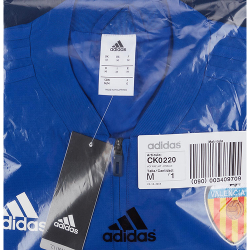 2018 19 Valencia adidas Presentation Jacket