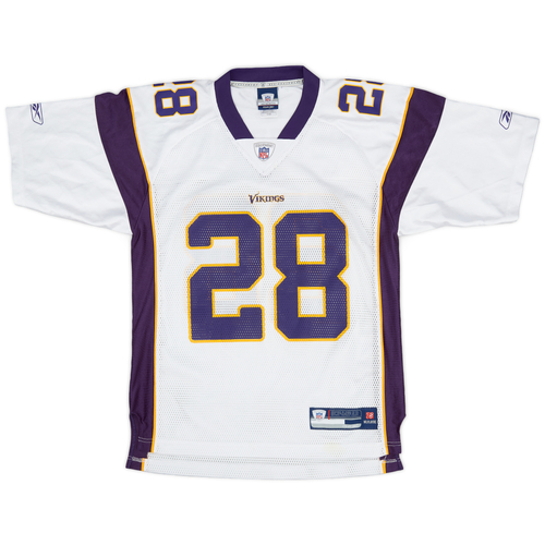 2007 Minnesota Vikings Peterson 28 Reebok On Field Away