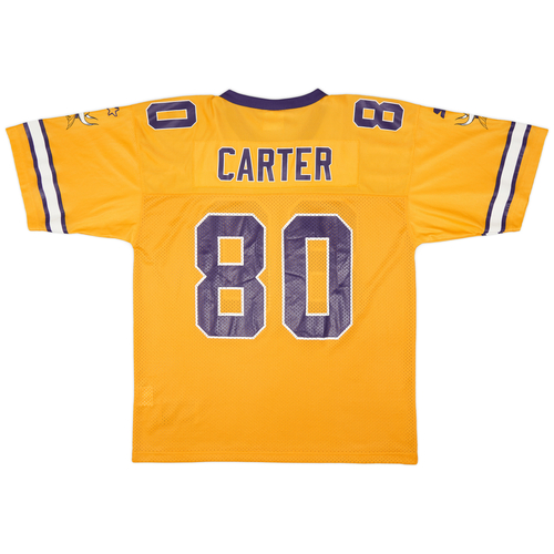 1995 98 Minnesota Vikings Carter 80 Starter Alternate Jersey Excellent XL