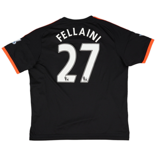 Manchester United No27 Fellaini Away Soccer Club Jersey