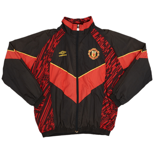 Manchester united retro jacket sales