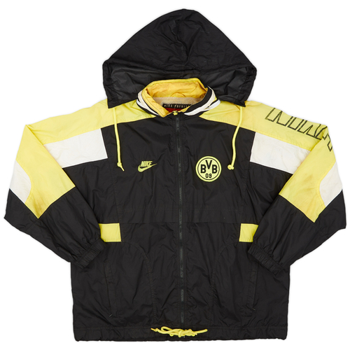 1996 97 Borussia Dortmund Nike Hooded Rain Coat 5 10 L