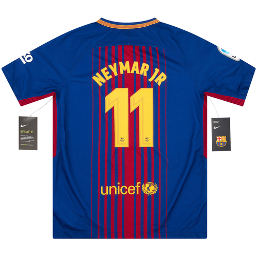 Barcelona football best sale strip junior