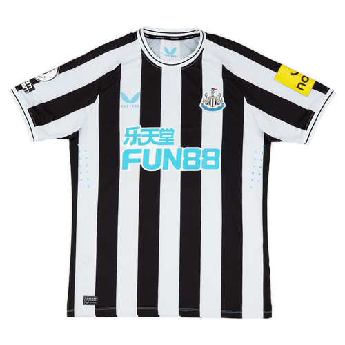 2022 23 Newcastle Match Worn Home Shirt Very Good L
