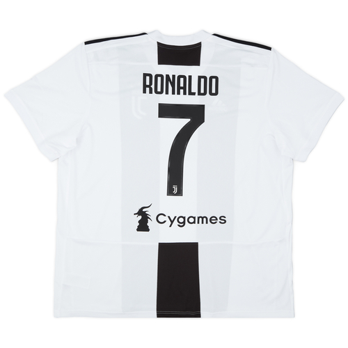 2018 19 Juventus Home Shirt Ronaldo 7 XXL