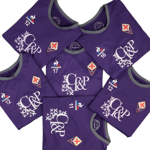 2016 17 Fiorentina Le Coq Sportif Training Shirt 7 10