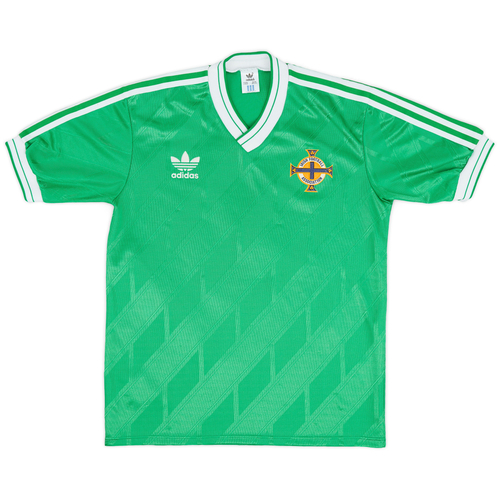 1986 88 Northern Ireland Home Shirt 9 10 XL