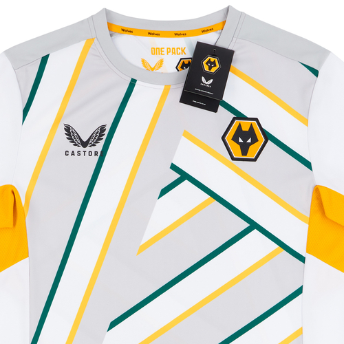 2021 22 Wolves Player Issue Warm up Training Shirt