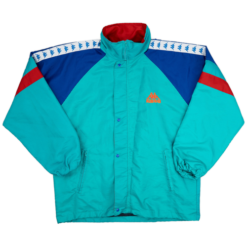 1990s Kappa Template Bench Coat Barcelona 9 10 XL
