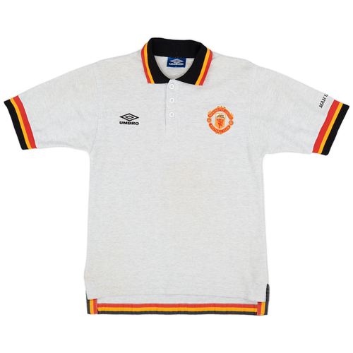 1994 96 Manchester United Umbro Polo Shirt 9 10 XL.Boys