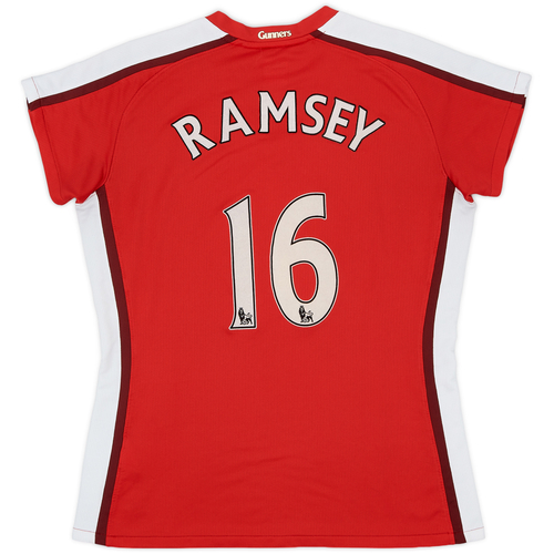 2008 10 Arsenal Home Shirt Ramsey 16 7 10 Women s L