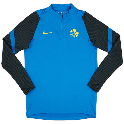 2020 21 Inter Milan Nike 1 4 Zip Drill Top 9 10 M