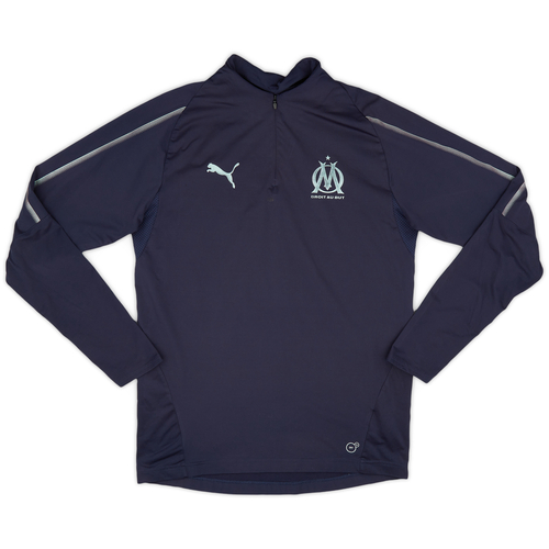 2018 19 Olympique Marseille Puma 1 4 Zip Training Top 7 10 S
