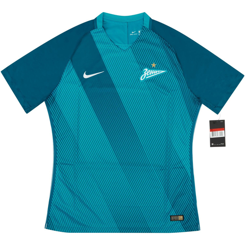 2016 17 Zenit St. Petersburg Player Issue Home Shirt