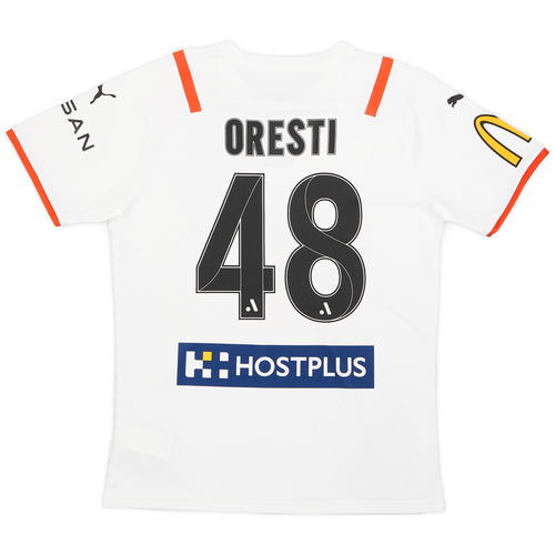 2021-22 Melbourne City Match Issue Third Shirt Oresti #48 (M)