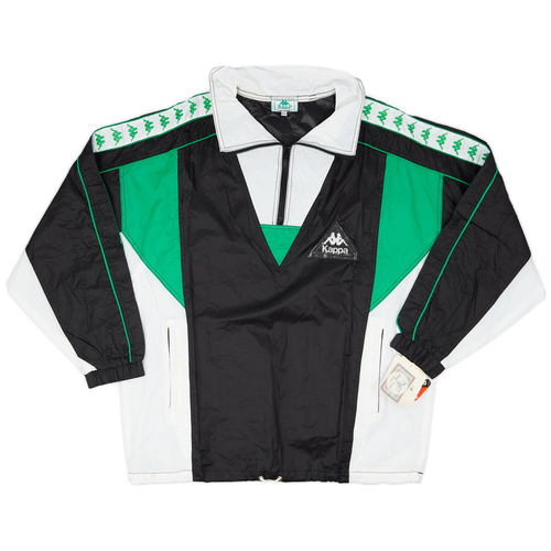 1990-91 Kappa 1/4 Zip Rain Jacket (Juventus) (XL)