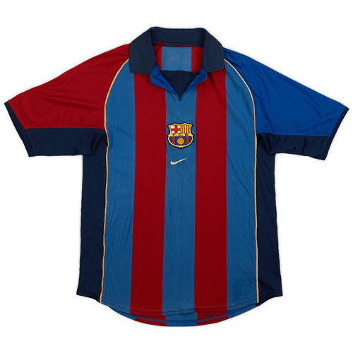 2001-02 Barcelona Home Shirt - 5/10 - (M)