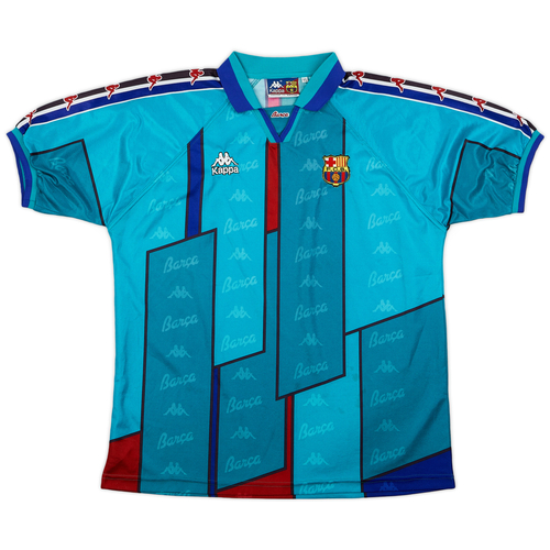 1995-97 Barcelona Away Shirt - 8/10 - (XL)