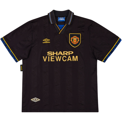 1993-95 Manchester United Away Shirt - 6/10 - XL