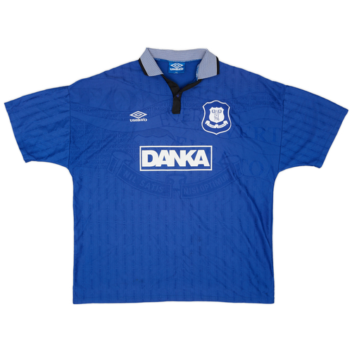 Maillot Domicile Everton FC 1995/1997 - Taille XXL - Marque Umbro - Occasion