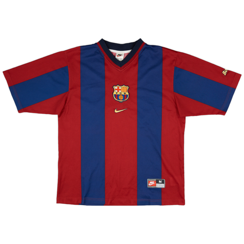 1998-00 Barcelona Basic Home Shirt - 8/10 - (M)
