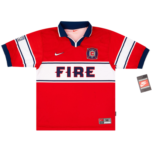 1998-00 Chicago Fire Home Shirt - NEW - (M)