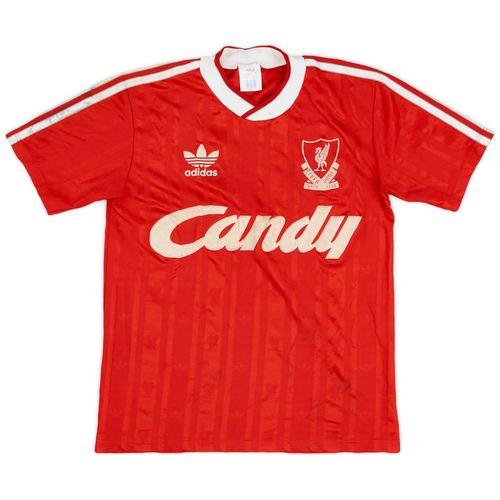 1988-89 Liverpool Home Shirt - 5/10 - (S.Boys)