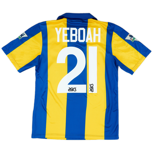 199395 Leeds United Away Shirt Yeboah 21 8/10 (S)