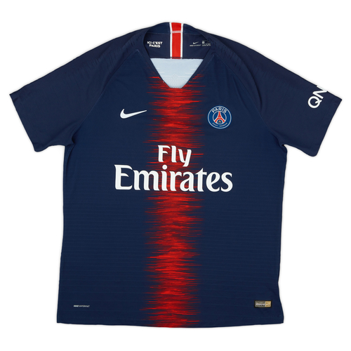 2018-19 Paris Saint-Germain Authentic Home Shirt - Excellent 9/10 - (XL)