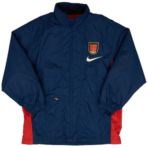 1996-98 Arsenal Nike Padded Bench Coat - 9/10 - (M)