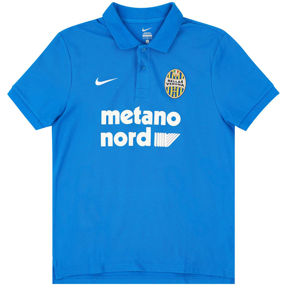 2017-18 Hellas Verona Nike Polo T-Shirt