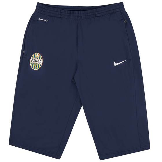 2014-15 Hellas Verona Nike 3/4 Training Pants/Bottoms (Excellent)