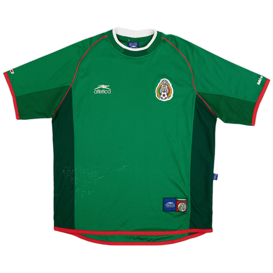 2001-02 Mexico Home Shirt - 4/10 - (XL)