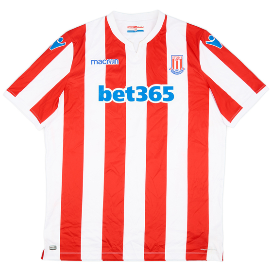 2018-19 Stoke City Home Shirt - 7/10 - (4XL)
