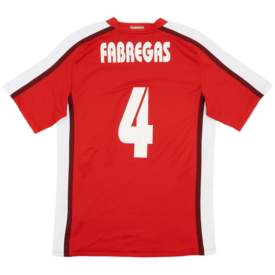 2008-10 Arsenal Home Shirt Fabregas #4 - 8/10 - (S)