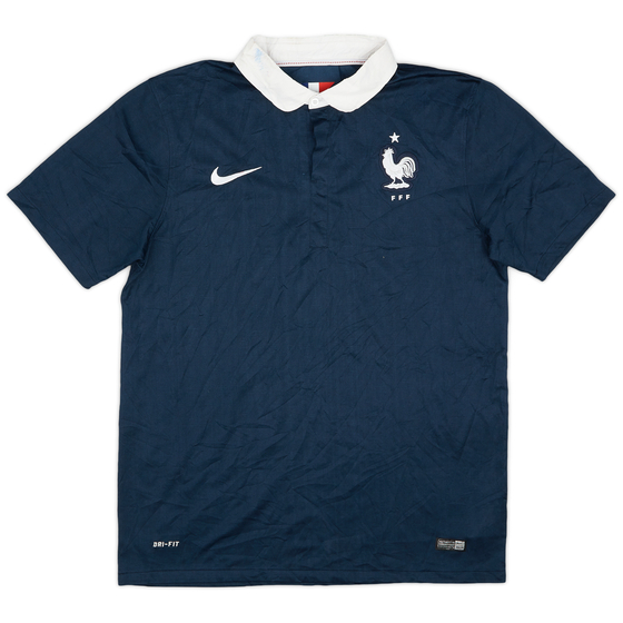 2014-15 France Home Shirt - 5/10 - (M)