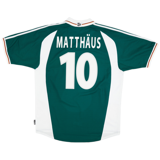 2000-02 Germany Away Shirt Matthaus #10 - 10/10 - (L)