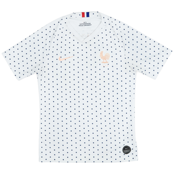 2019-20 France Women's Away Shirt - 10/10 - (Men's S)