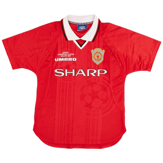 1999-00 Manchester United 'CL Winners' Shirt - 9/10 - (Y)