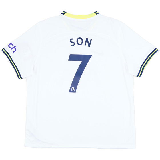 2022-23 Tottenham Home Shirt Son #7 (XXL)
