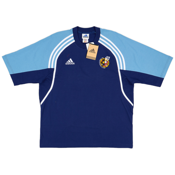 2000-02 Spain adidas Training Shirt (L/XL)