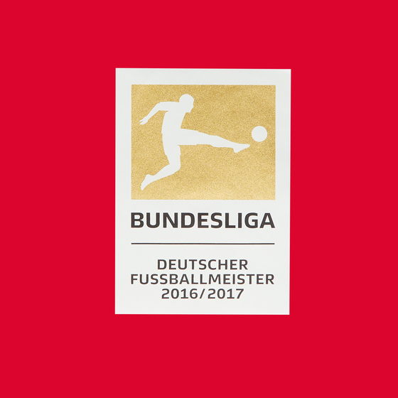 2017-18 Bundesliga Deutscher FussballMeister 2016 / 2017- Bayern Munich Player Issue Patch