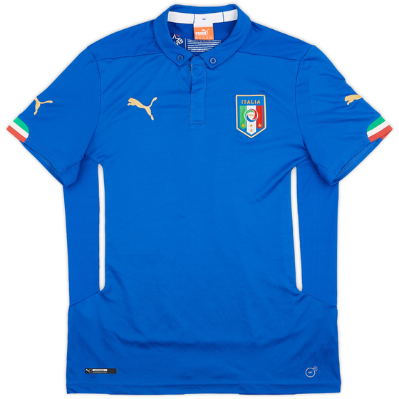2014-15 Italy Home Shirt - 8/10 - (YXXL)