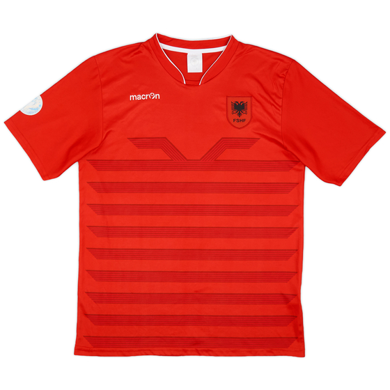 2016 Albania Home Shirt - 8/10 - (L)