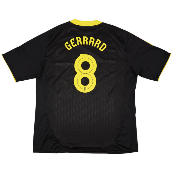 2010-11 Liverpool Third Shirt Gerrard #8 - 6/10 - (3XL)