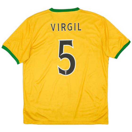 2013-14 Celtic Away Shirt Virgil #5 - 7/10 - (L)