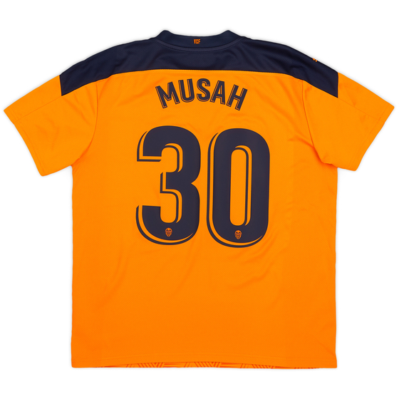 2020-21 Valencia Away Shirt Musah #30 - 9/10 - (XL)