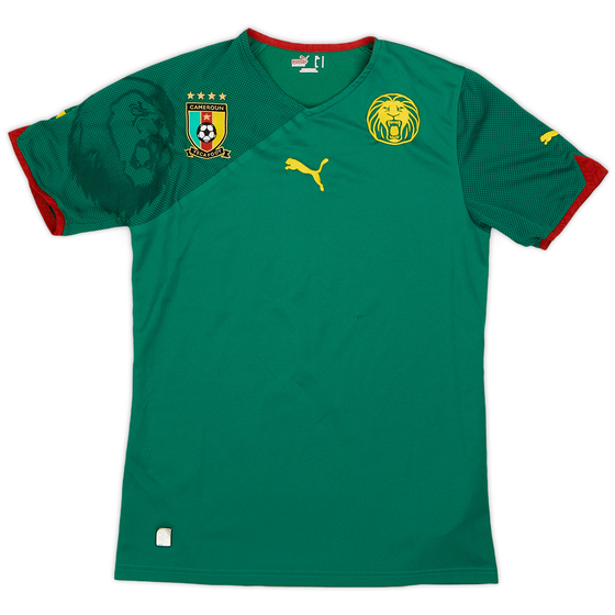 2010-11 Cameroon Home Shirt - 8/10 - (M)