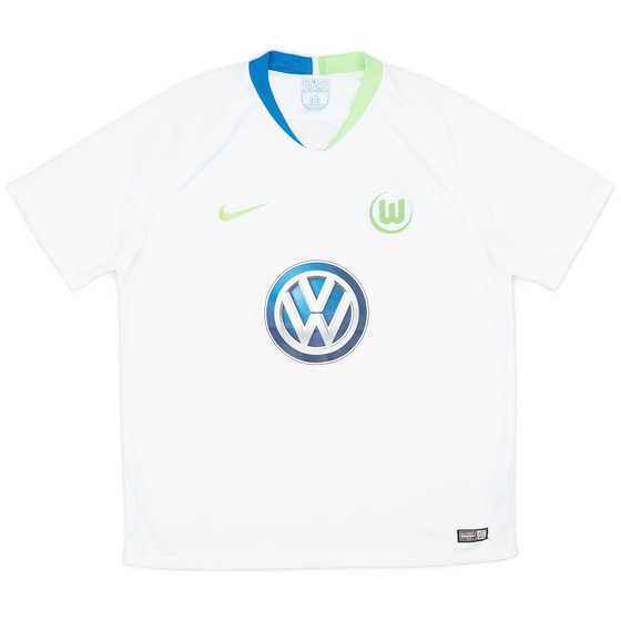 2018-19 Wolfsburg Away Shirt - 8/10 - (XL)